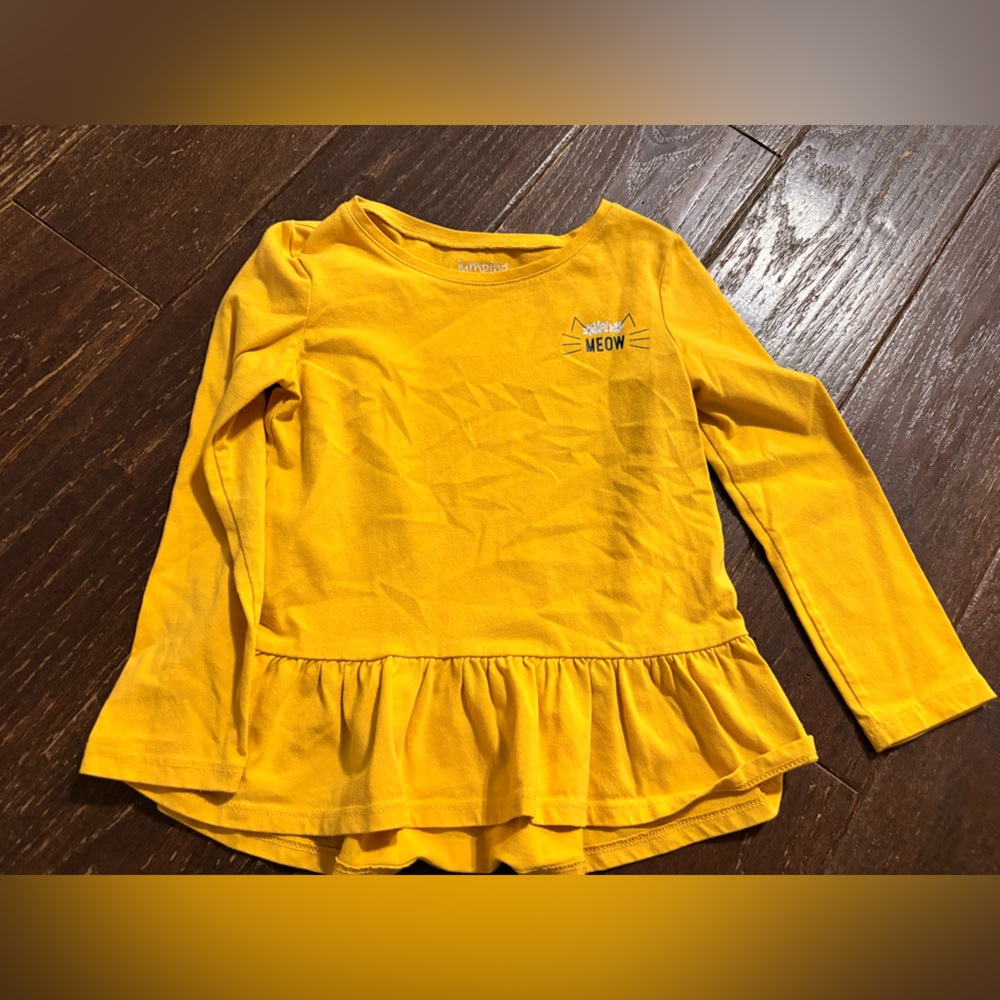 Jumping Beans Bright Yellow Long Sleeve Tee